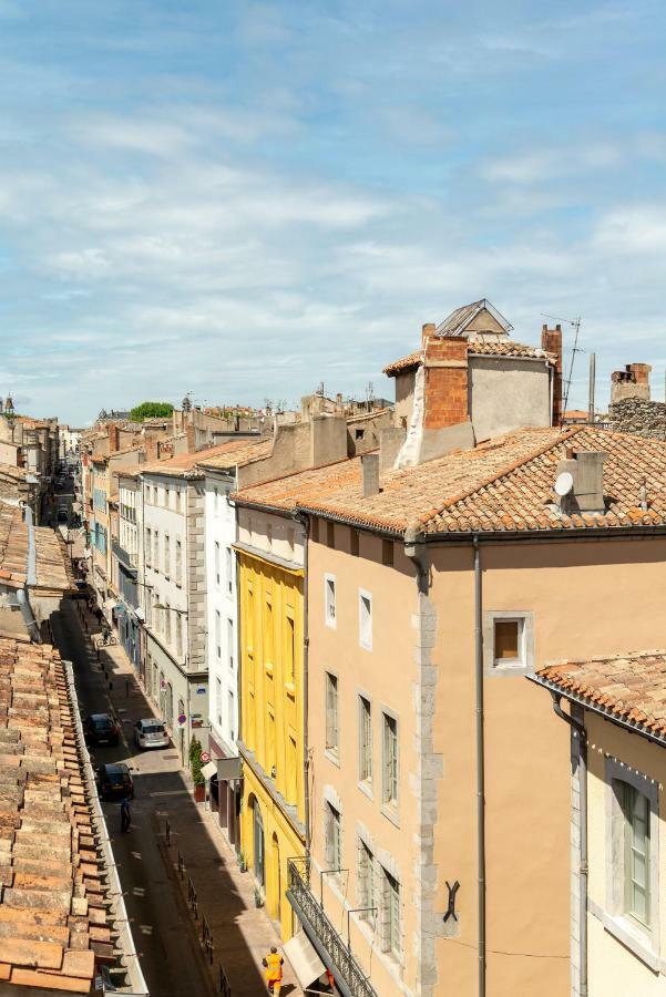 Les Cles De Laure - Wine Loft, Terrasse Et Vue Extraordinaire Sur La Cite Medievale 卡尔卡松 外观 照片