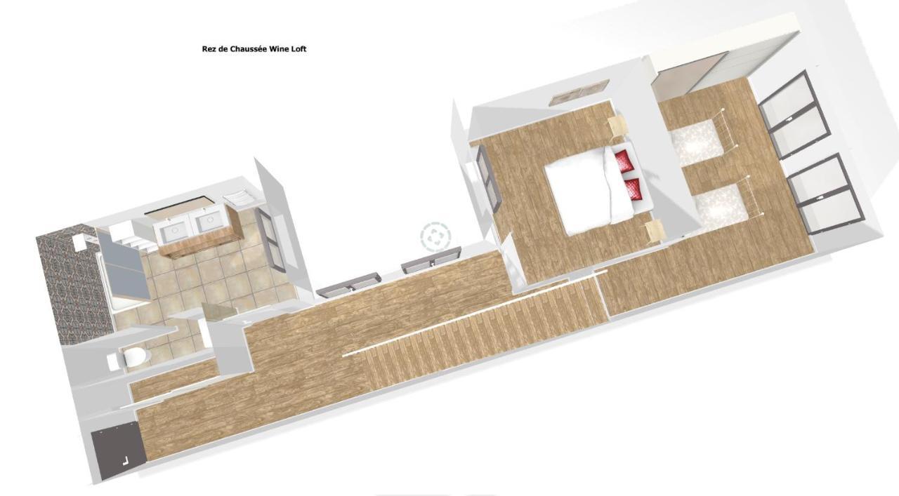 Les Cles De Laure - Wine Loft, Terrasse Et Vue Extraordinaire Sur La Cite Medievale 卡尔卡松 外观 照片
