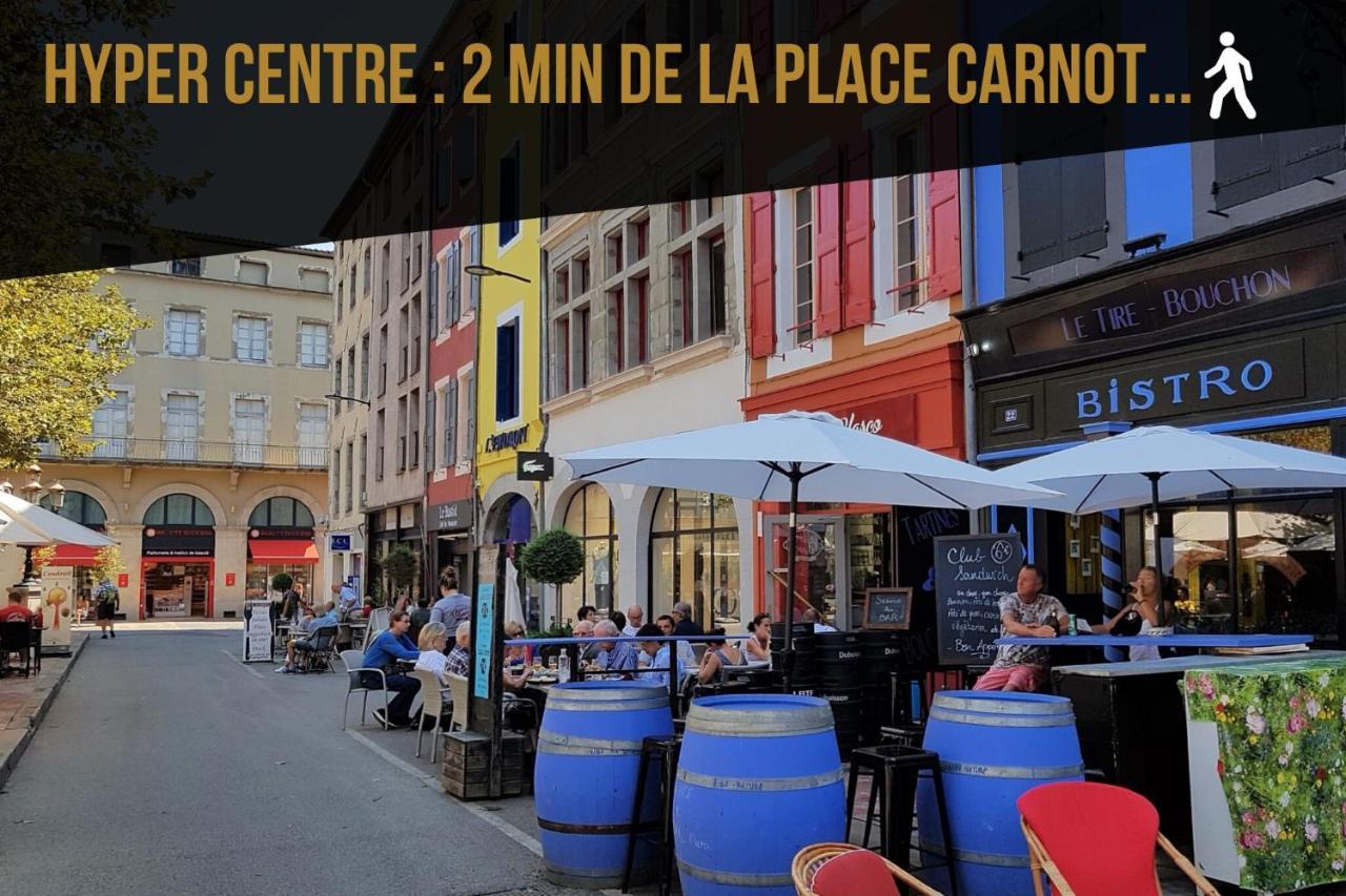 Les Cles De Laure - Wine Loft, Terrasse Et Vue Extraordinaire Sur La Cite Medievale 卡尔卡松 外观 照片